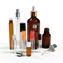 향수용기 플라스틱 스프레이 블랙캡 투명 2ml 알루미늄 롤온 모음, 01. 플라스틱캡 스프레이, 03. 블랙캡 투명 10ml