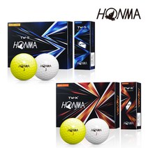[혼마코리아정품] 혼마 TW-X 골프볼, 혼마TW-X골프볼-옐로우, 1개, 1개