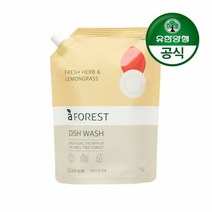 1300K 아름다운세제 에이포레 fresh herb 리필 1000ml, 단품