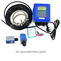 에서 선박 us TUF2000B 물 초음파 유량계 TS2TM1TL1 벽 장착 유형 ModBus 프로토콜 옵션 SD 카드 저장 액체 117304, Host plus TM-1117304