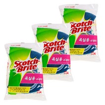 스카치브라이트 3M 욕실용 수세미, 3개입
