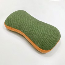 아르떼베딩 국내산 메밀 높낮이조절 땅콩베개, 그린