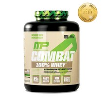 머슬팜 컴뱃 100% 웨이 프로틴 파우더 68서빙 2.27kg 화이트 초콜릿
