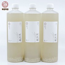 우리두리 미식혜 수제 단 호박 전통 식혜 선물세트 감주 안동 느린 단술 1리터 3개, 일반식혜1L 1병 + 호박식혜L 2병