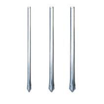 뾰족이파이프 파이프지주대_25mm48mm32mm/지지대/지주대/뾰족이/울타리망/파이프/상인농자재, 뾰족이파이프)32mm-1.8m(10개묶음)