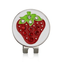 골프 그립 가방 클럽 퍼터 1 pcs 골프 모자 클립 골프 공 마크 자기 흡착 골프, A