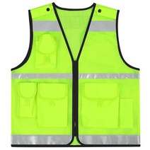 랜더스 작업용 안전 야광 반사조끼 학교단체조끼 방역도우미 교회 회사 낚시 마트 운동회 등산 산악회 학교