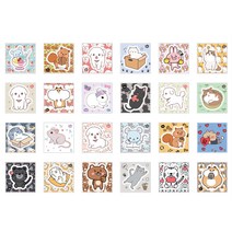 도무송스티커 랜덤박스 100매