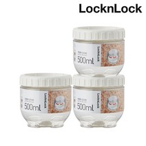락앤락 인터락 냉장고 문짝 정리용기, 3개, 500ml