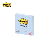 3M 포스트잇 정사각 중간형 654, 크림블루, 5개