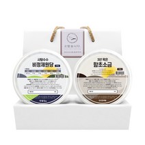 단짠세트 원당-소금 2종(250g~300g) (장례답례품/장례식답례품/조문답례품/조의답례품), 옵션을선택해주세요:세트선택:원당-구운소금, 상세페이지 참조3
