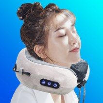 메이크맨 목 마사지기 어깨 안마기 기구 경추 뒷목 근육 여행용 마사지 맛사지 지압