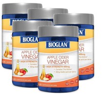 바이오글랜 애플사이다비니거 사과식초 120정 BIOGLAN Apple Cider Vinegar, 5개