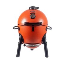 Char-Griller E36714 AKORN 주니어 카마도 오렌지 휴대용 숯 그릴, 주황색.