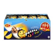 포테이토 크리스프 씨푸드맛 15g 60개입 1개 감자칩, 900g