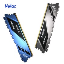 램 netac ram ddr4 8gb 16gb 메모리 ddr4 3200mhz 메모리, 8GB 3200MHz 블루