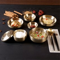 티타늄 이중 밥그릇 국대접 찬기 면기 반상기, 티타늄 이중합식기