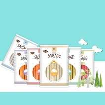 대량 외출간식 강아지 소시지 간편포장 10개 영양만점 초보견주 입맛회복 애견 유기견