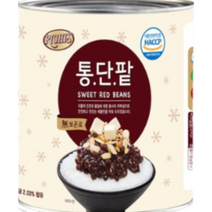 리치스 깨지지 않고 반짝반짝 윤기가 흐르는 맛있는 통단팥 팥빙수용 3kg, 5개