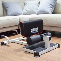 슈미트 스쿼트 T-770 계단오르기 하체근력운동 푸쉬업 밴드 실내유산소운동, 블랙 본체+흰색 테두리