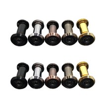 현관문구멍 현관문 외시경 렌즈 도어뷰 방범 커버 현관보안 도어뷰어16mm, 골드