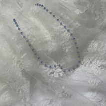 유라언니 silver925.칼세도니아 천연석 블루 원석 실버3type(목걸이 팔찌 발찌 선택옵션) 실버목걸이