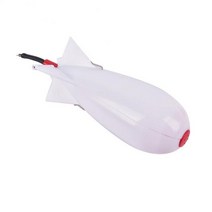 가성비낚시대 원투 릴 미끼 던지는 사람 잉어 낚시 로켓 spod 폭탄 미끼 피더 사람, CHINA, M 14.5cm White