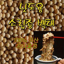 국내산 소립종백태 낫도용콩 콩나물콩 노란콩 1kg 22년산, 1개