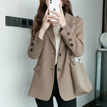 고급스러운 정장 코트 여춘추 작은 정장 캐주얼 상의 nvxifu