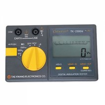 션톅태광 절연 저항계 TK-2000M 테스터기 누전측정 측정용 측정계 공구^^*, 채룩!!