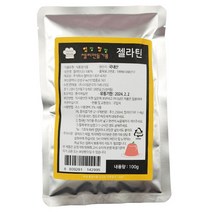 젤라틴가루 판젤라틴 한천가루, 100g