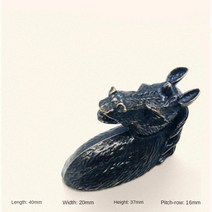 크리에이티브 말 머리 당김 주방 손잡이 찬장 옷장 드레스 서랍 가구 캐비닛 및 하드웨어, 01 black coffee