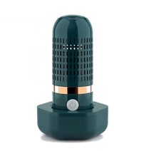 과일세척기 Fruit Vegetable Washing Machine 샤오미 휴대용 과일 야채 세탁기 캡슐 모양 무선 식품 청정기, 02 Green