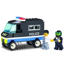 코어몰 경찰호송차 레고호환 블럭