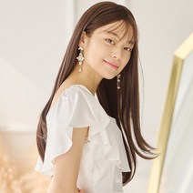 가발매니아 루나 61cm 수제통가발 프론트레이스(프리미엄 G사), 마론브라운, 1개