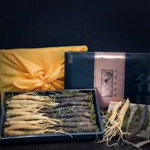 경성건강원 인삼주담그는법 더덕 깐더덕 구이 차 인삼의효능 강원도 국내산 건강선물세트 남친 여친 부모님 어르신 생신 선물, 1세트, 200g+200g