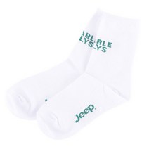 지프 [지프] JEEP 남여공용 로고 긴목 양말 (JN0GSU010)