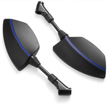 PCX 160 125 150 범용 오토바이 백미러 일렉트로 모바일 ATV 백사이드 미러 혼다 PCX160 PCX125 용, 03 Blue