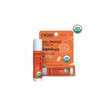 브랜드없음 CHOBS(찹스) 리얼 오가닉 립밤 자몽 5g
