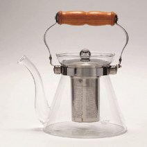 유리 포트 1300ml 직화용 내열유리 주전자