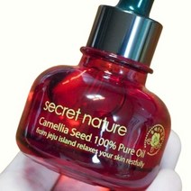 [2개] 천연 유래 제주 동백 순수 건성 페이스 오일 30ml 시크릿 네이처 피부 극건성 케어 수분 영양 겨울철 환절기 피부관리 보습