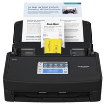 ScanSnap iX1600 무선 USB 고속 클라우드 지원 문서 대형 터치스크린이 된 사진 영수증 스캐너 Mac PC용 오토매틱 기 블랙, ScanSnap iX1600 Black