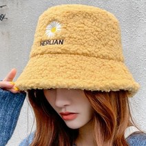 소프트 뽀글이모자 봄 가을 겨울 캐주얼 양모 양털 벙거지 버킷햇 버켓 스트릿 모자 캡 햇
