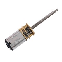 dc 모터 직류 전동기 감속기 감속 소형 GA12 N20 M3 34 마이크로 기어 3V 6V 12V 금속 휠이있는 나사 축 스크류, 30