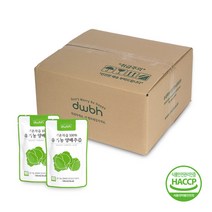 [실속포장] dwbh 국내산 유기농양배추100% 저온착즙 유기농 양배추즙 100ml 70포, [에코포장] dwbh 유기농 양배추즙 70포