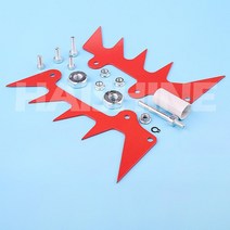 농기구 벌목 개 스파이크 Dawg 체인 캐처 Stihl MS261 046 MS460 전기 톱 교체 1122 648 0403, 한개옵션0