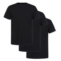 지오지아 [2022 S/S 라운드티] 라이브 에센셜 3PACK 반팔티(블랙)(분당점)