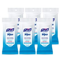 Purell 퓨렐 손소독 휴대용 티슈 20장입 x6팩