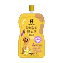 닥터할리펫밀크 닥터할리 펫밀크 바닐라200ml x 10개 반려동물 우유/펫우유, 1