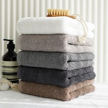 클라우망 호텔수건 40수 코마사 200g 1매, 딥그레이, 2매